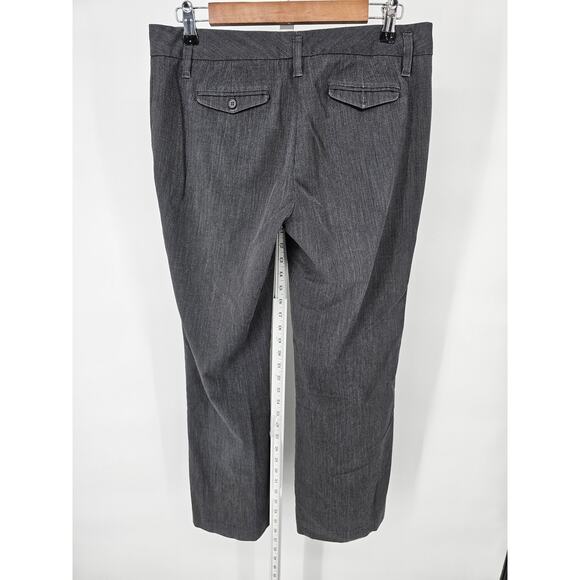 Daisy Fuentes Womens Sz 4P Petite Bootcut Dress Pants Solid Gray - Picture 4 of 4
